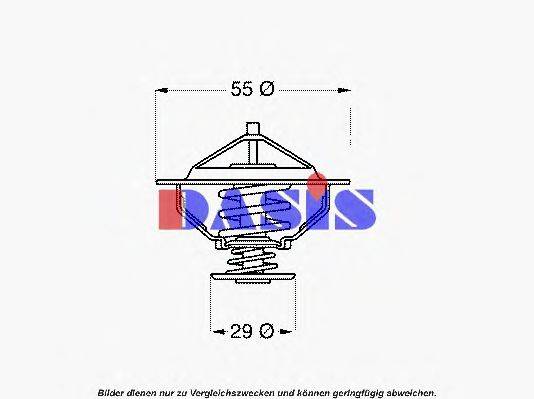 AKS DASIS 26582 Термостат, охолоджуюча рідина