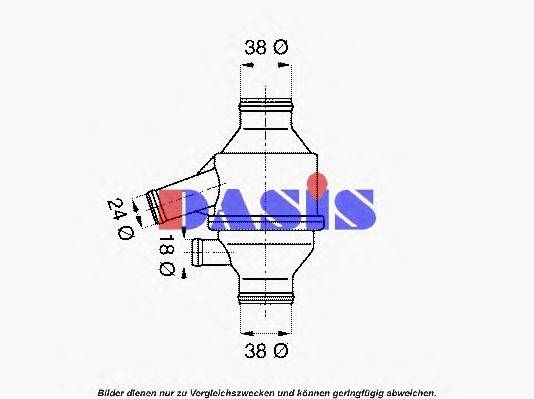 AKS DASIS 605250110024 Термостат, охолоджуюча рідина