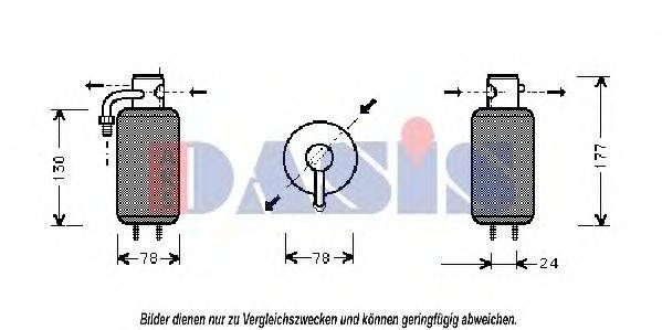 AKS DASIS VWD051 Осушувач, кондиціонер