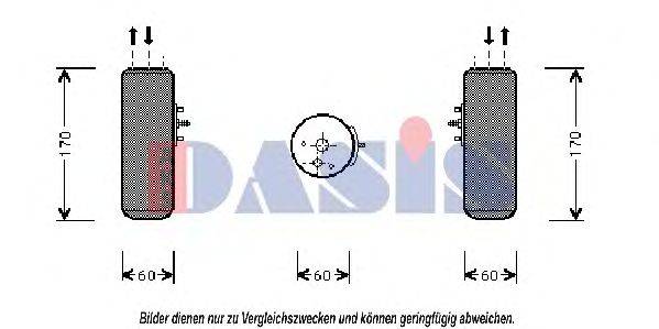 AKS DASIS CRD052 Осушувач, кондиціонер