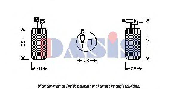AKS DASIS VWD052 Осушувач, кондиціонер