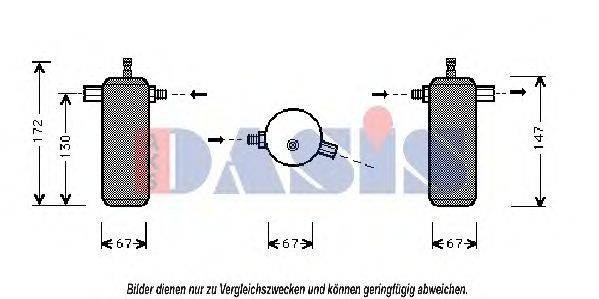 AKS DASIS CRD044 Осушувач, кондиціонер