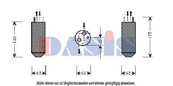 AKS DASIS 96225633 Осушувач, кондиціонер