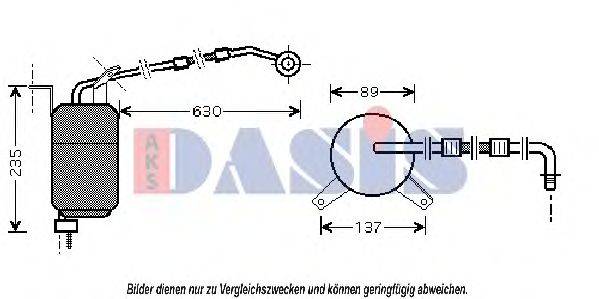 AKS DASIS JRD033 Осушувач, кондиціонер