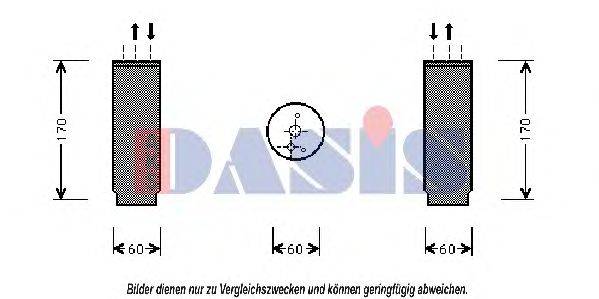 AKS DASIS CRD073 Осушувач, кондиціонер