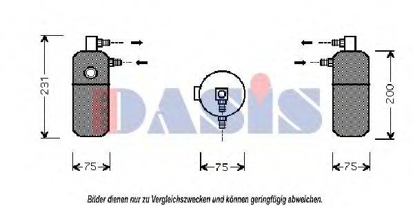 AKS DASIS 04432835 Осушувач, кондиціонер