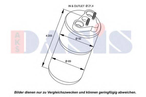 OPEL 4416936 Осушувач, кондиціонер