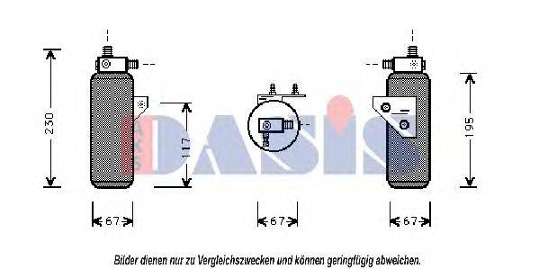 AKS DASIS AUD144 Осушувач, кондиціонер