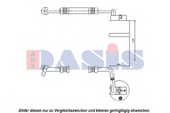 NISSENS 95369 Осушувач, кондиціонер