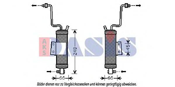 AKS DASIS JED036 Осушувач, кондиціонер