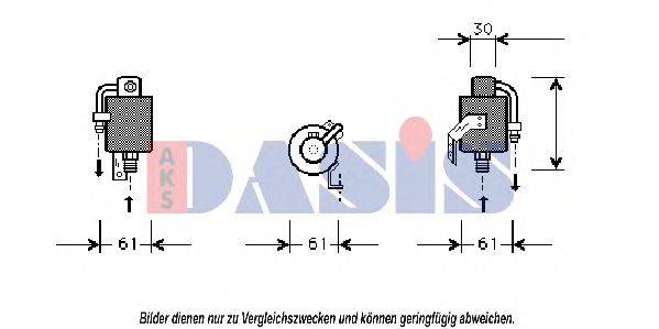 AKS DASIS MSD073 Осушувач, кондиціонер