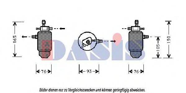 AKS DASIS PED197 Осушувач, кондиціонер
