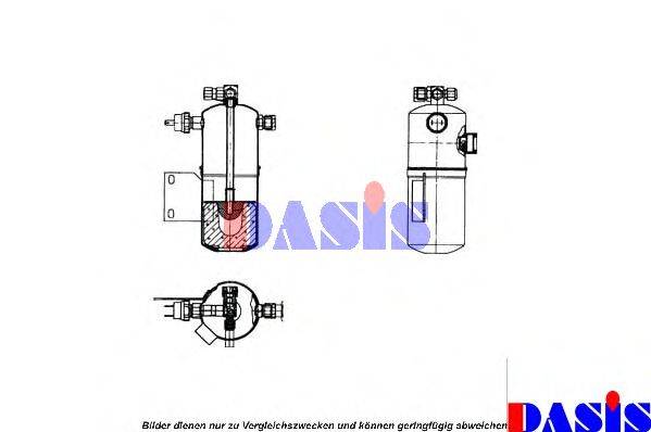 AKS DASIS 1620153 Осушувач, кондиціонер