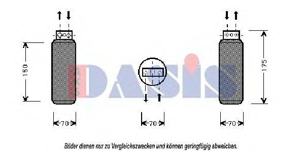 AKS DASIS OLD164 Осушувач, кондиціонер