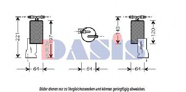 AKS DASIS 0700D066 Осушувач, кондиціонер