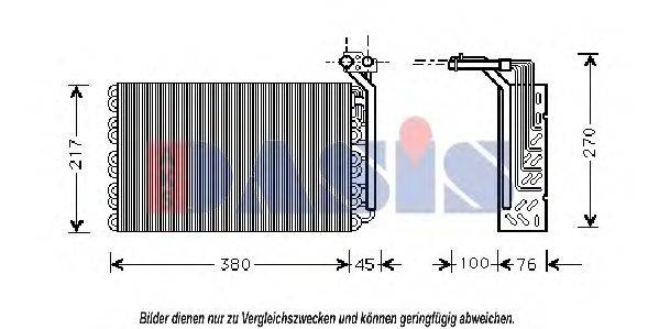 AKS DASIS PEV010 Випарник, кондиціонер