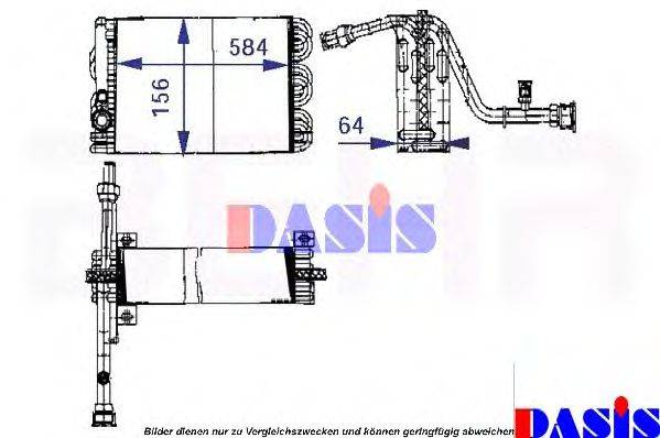 MAN 81619206012 Випарник, кондиціонер