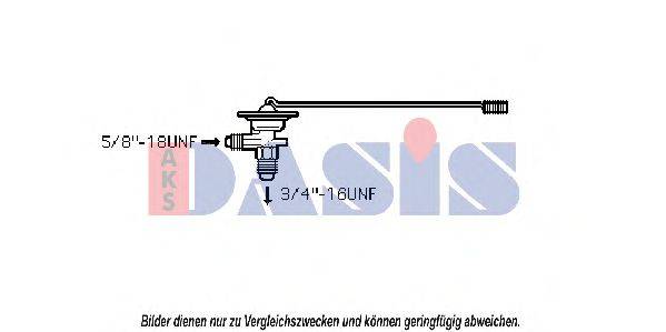 AKS DASIS DN1234 Розширювальний клапан, кондиціонер