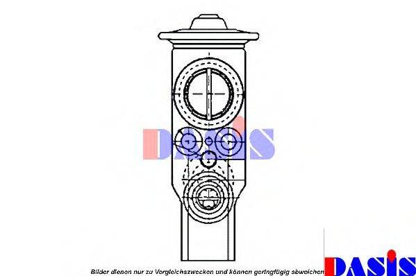 AKS DASIS PE1357 Розширювальний клапан, кондиціонер