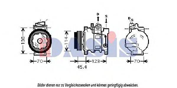 AKS DASIS AIK261 Компресор, кондиціонер