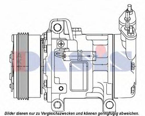 AKS DASIS PEK333 Компресор, кондиціонер