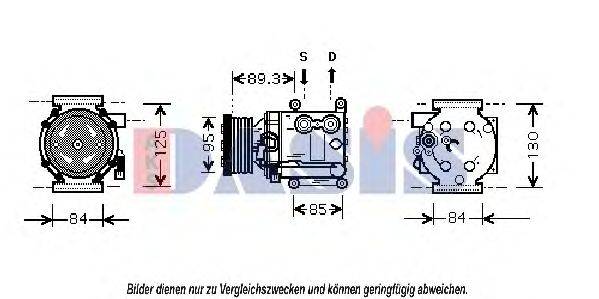 AKS DASIS FDK402 Компресор, кондиціонер
