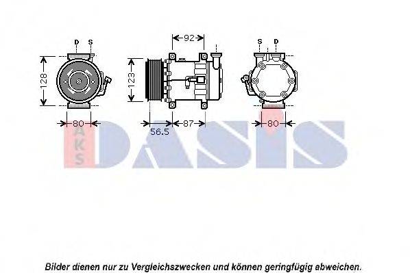 AKS DASIS FDK432 Компресор, кондиціонер