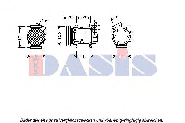 AKS DASIS RTK452 Компресор, кондиціонер