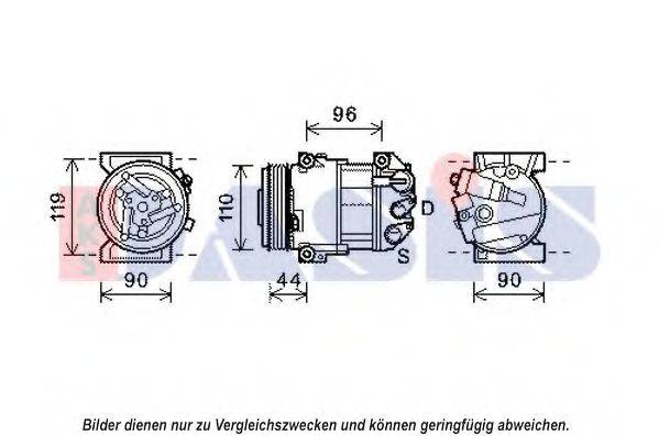 HELLA 8FK351003241 Компресор, кондиціонер