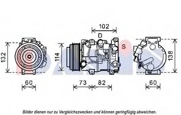 TOYOTA 883203A270 Компресор, кондиціонер