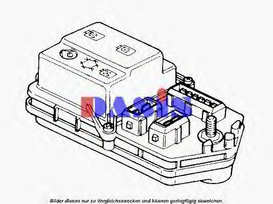 AKS DASIS 104007 Реле, кондиціонер