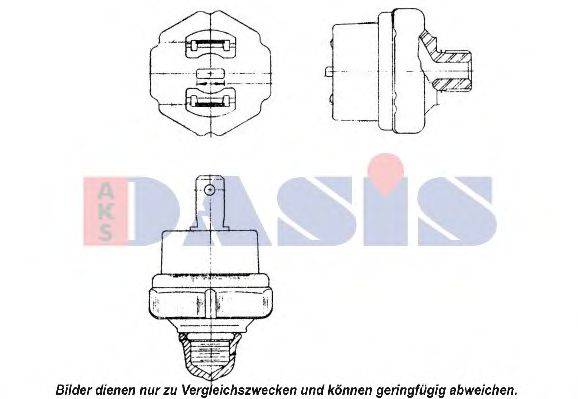 AKS DASIS 1585047 Пневматичний вимикач, кондиціонер