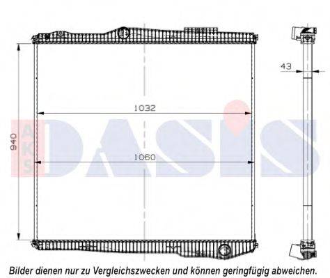 SCANIA 1781365 Радіатор, охолодження двигуна