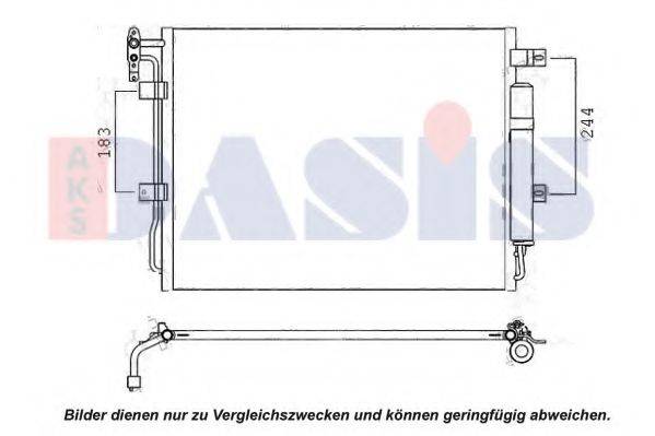 LAND ROVER LR018405 Конденсатор, кондиціонер