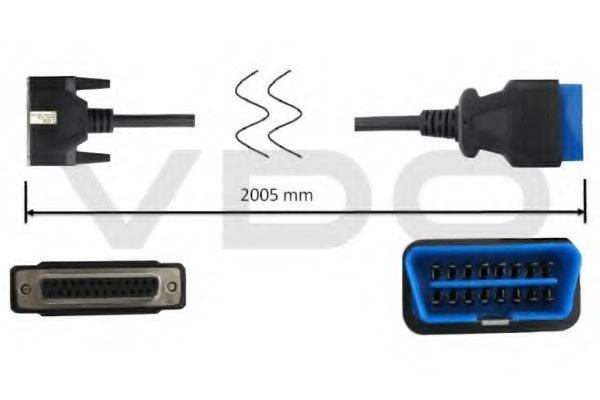 VDO 03.9301-6100.1 OBD-кабель, що самодіагностує прилад