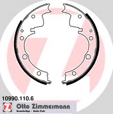 ROULUNDS RUBBER 0421 Комплект гальмівних колодок