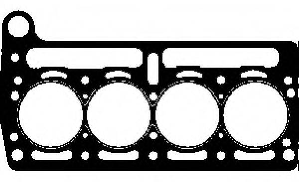 IVECO 4387608 Прокладка, головка циліндра