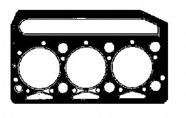 FORD 960E-6051 Прокладка, головка циліндра
