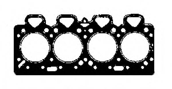 PERKINS 3681E021 Прокладка, головка циліндра