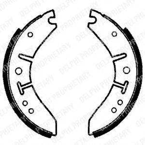 BENDIX 9161 Комплект гальмівних колодок