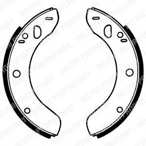 BENDIX 9111 Комплект гальмівних колодок