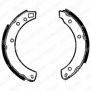 BENDIX 9088 Комплект гальмівних колодок