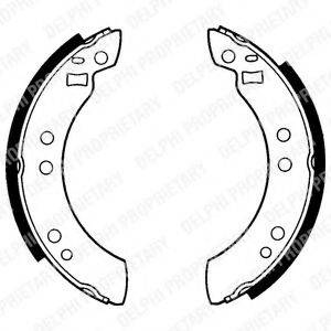 ROULUNDS BRAKING 0080 Комплект гальмівних колодок
