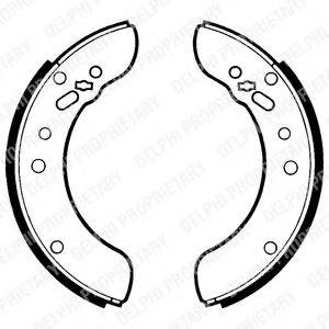 BENDIX 338567 Комплект гальмівних колодок