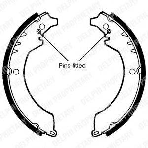 HP (ZEBRA) 1405 Комплект гальмівних колодок