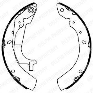 HP (ZEBRA) 1653 Комплект гальмівних колодок
