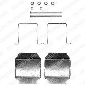 OJD (QUICK BRAKE) 1237 Комплектуючі, колодки дискового гальма