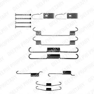 OJD (QUICK BRAKE) 0803 Комплектуючі, гальмівна колодка