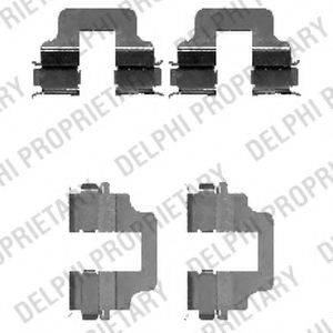 OJD (QUICK BRAKE) 1712 Комплектуючі, колодки дискового гальма
