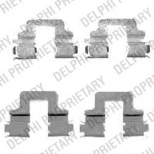 OJD (QUICK BRAKE) 1731 Комплектуючі, колодки дискового гальма